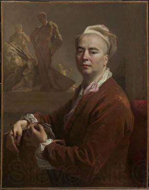 Nicolas de Largilliere Self-portrait Norge oil painting art